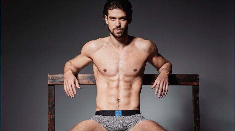 Azzaro Paris Launches Men’s Underwear, Daniel Vargas Stars in Campaign