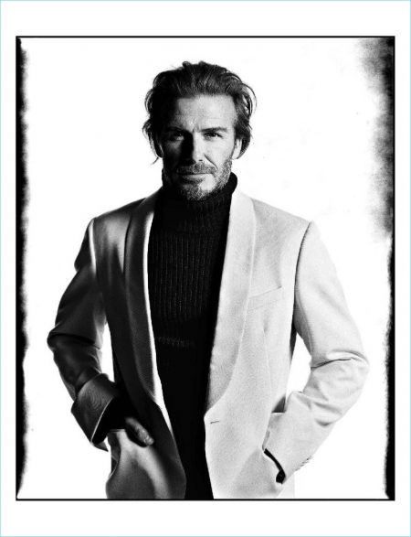 David Beckham 2017 LUomo Vogue Photo Shoot Tailoring