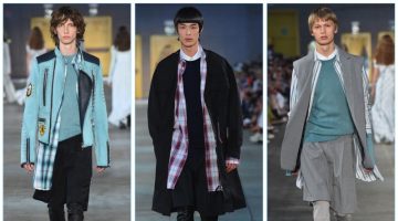 Diesel Black Gold unveils its spring-summer 2018 men's collection during Milan Fashion Week.