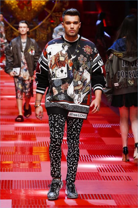 Dolce Gabbana 2018 Spring Summer Mens Runway Collection 082