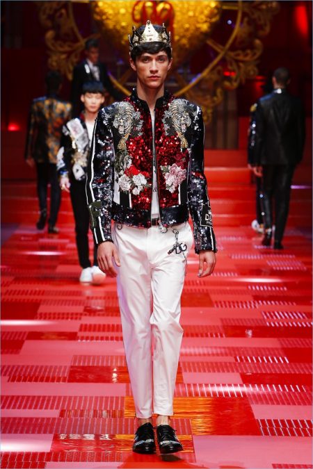 Dolce Gabbana 2018 Spring Summer Mens Runway Collection 097