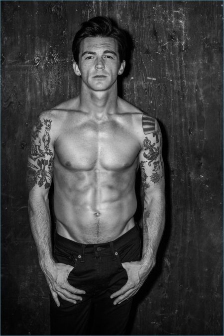 Drake Bell Shirtless 2017 Flaunt Photo Shoot 002