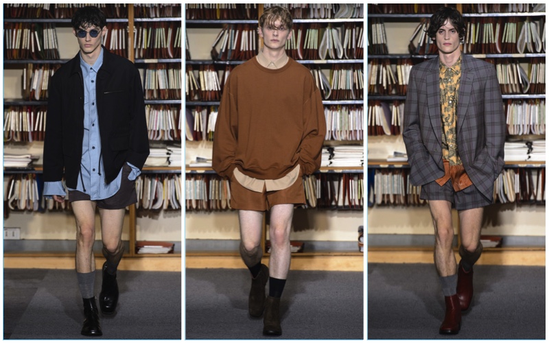 Dries Van Noten presents its spring-summer 2018 men's collection during Paris Fashion Week.