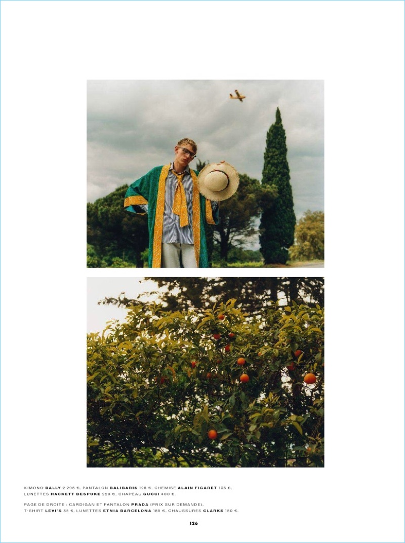 Dylan Moran 2017 Editorial GQ France David Hockney