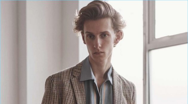 The Art of Summer: Emil Andersen in Fendi for L’Officiel Hommes Italia