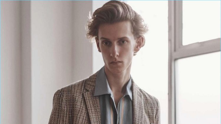 The Art of Summer: Emil Andersen in Fendi for L’Officiel Hommes Italia