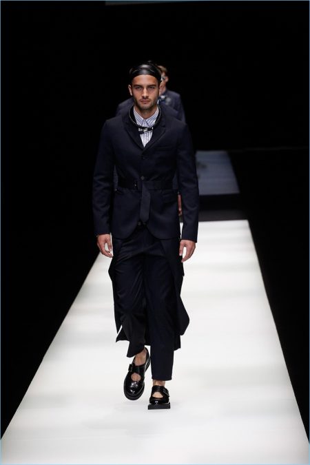 Emporio Armani Spring Summer 2018 Mens Runway Collection 001