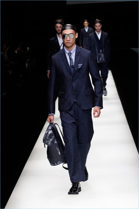 Emporio Armani Spring Summer 2018 Mens Runway Collection 007