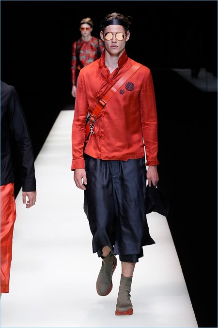 Emporio Armani Spring Summer 2018 Mens Runway Collection 027