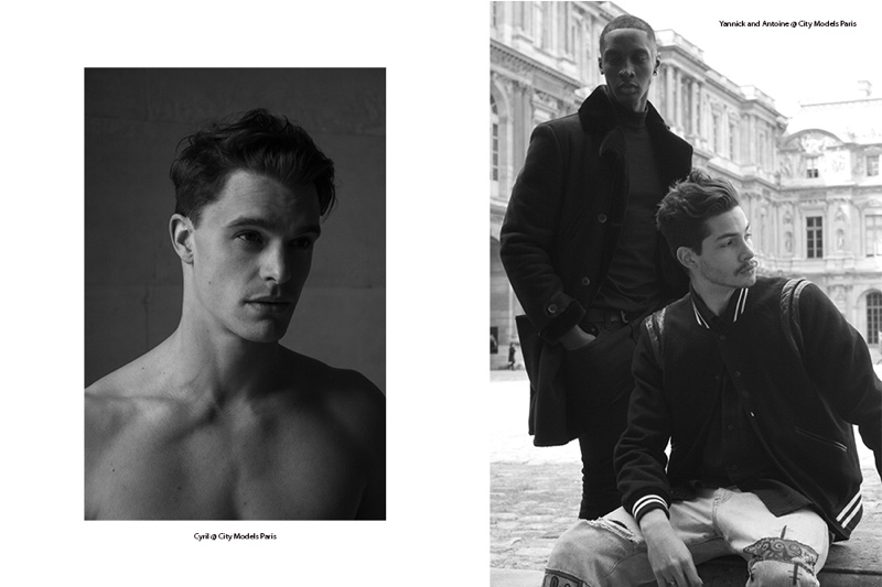 Left: Cyril C @ City Models Paris Right: Yannick Sylla and Antoine Mersch @ City Models Paris