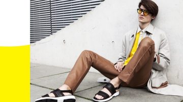 The Neat Urbanism: Elvis Jarrs by Dennis Weber in Hermès A luxurious vision, Elvis Jarrs wears Lunettes Kollektion sunglasses with a look from Hermès.