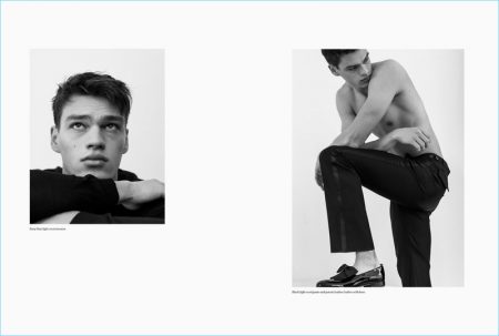 Naked Truth: Filip Hrivnak Sports Versace for H Magazine – The Fashionisto