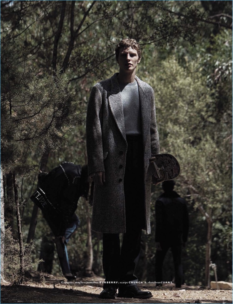 GQ Italia 2017 Editorial A Cold Summer Tim Schuhmacher