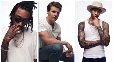 Gap enlists Wiz Khalifa, Jonathan Groff, and Miles Chamley-Watson for its 'Bridging the Gap' campaign.