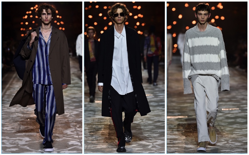 HUGO presents its spring-summer 2018 men's collection during Pitti Uomo in Florence.