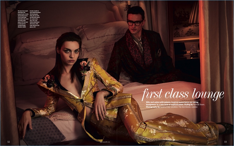 First Class Lounge: Jacob Coupe Stars in How to Spend It Cover Story