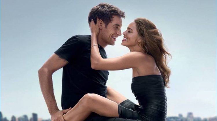 James Jagger and Matilda Lutz come together for Emporio Armani's 2017 fragrance campaign.