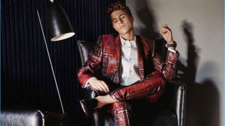Juan Pablo Zurita Dons Dolce & Gabbana for Life and Style México