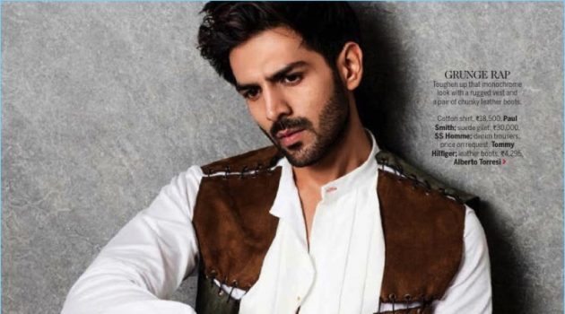 One Man Army: Kartik Aaryan Sports Military-Inspired Looks for Femina Shoot