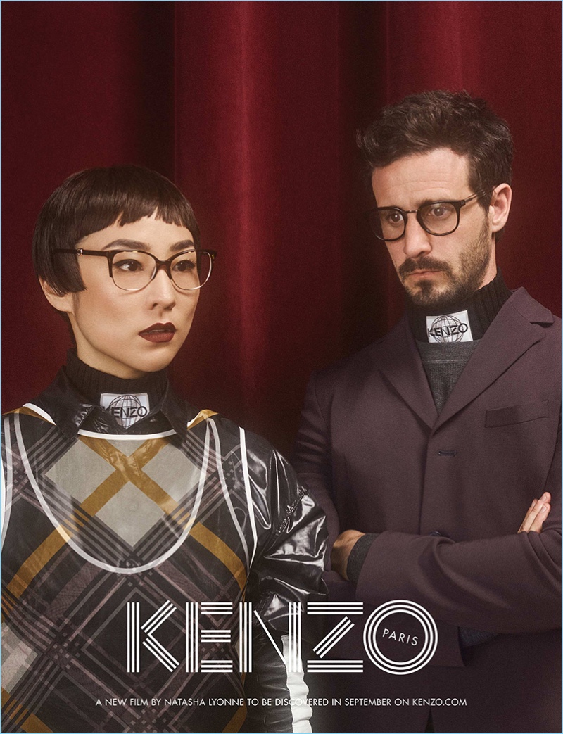 Greta Lee and James Ransone come together for Kenzo's fall-winter 2017 campaign.