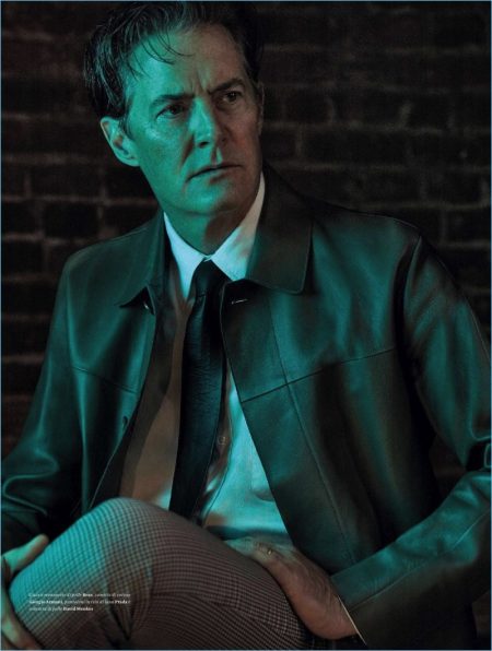 Kyle MacLachlan 2017 LOfficiel Hommes Italia Photo Shoot 008