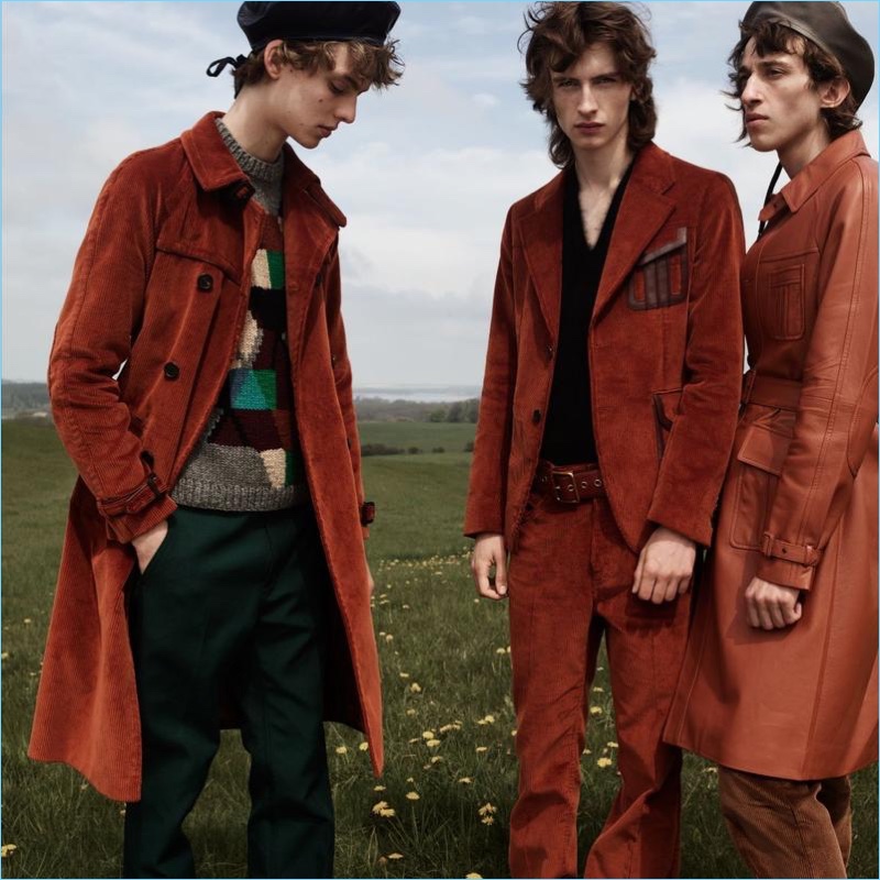 L'Officiel Hommes Italia puts the spotlight on Prada's fall-winter 2017 collection.