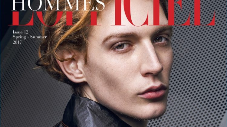 Lucas Dambros covers the most recent issue of L'Officiel Hommes Middle East.