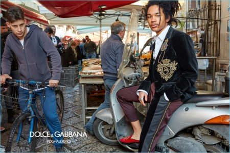 Luka Sabbat 2017 Dolce Gabbana Fall Winter Campaign