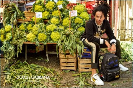 Luka Sabbat 2017 Dolce Gabbana Fall Winter Campaign Casual