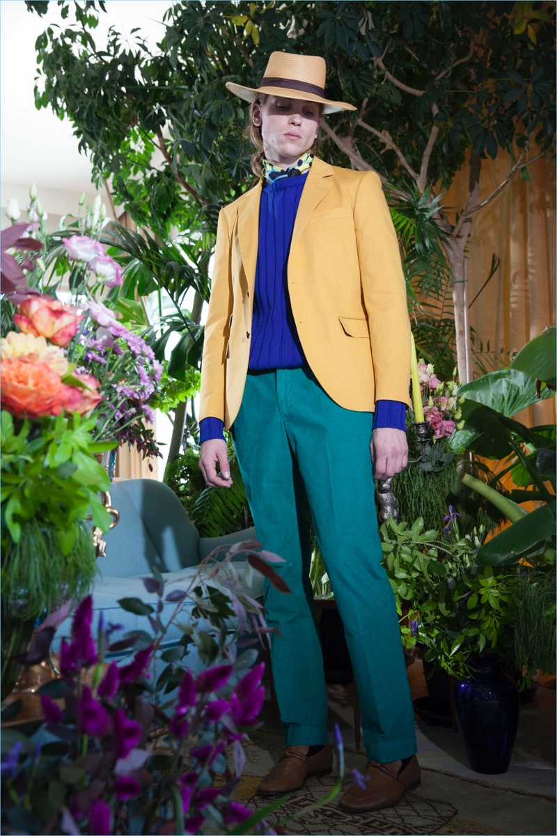 MP Massimo Piombo unveils its spring-summer 2018 men's collection. » MP Massimo Piombo Brings a Colorful Dandy Flair to Spring '18 Collection MP Massimo Piombo unveils its spring-summer 2018 men's collection.