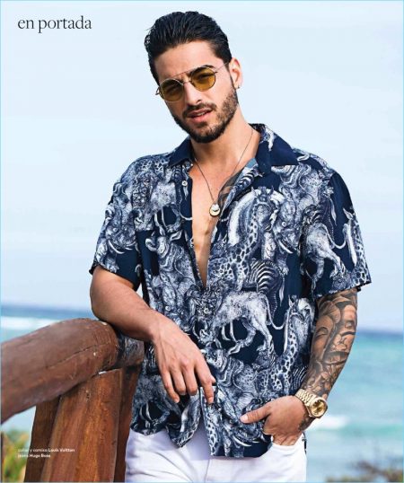 Maluma Covers Caras, Talks Musical Influences & Working with Ricky Martin –  The Fashionisto