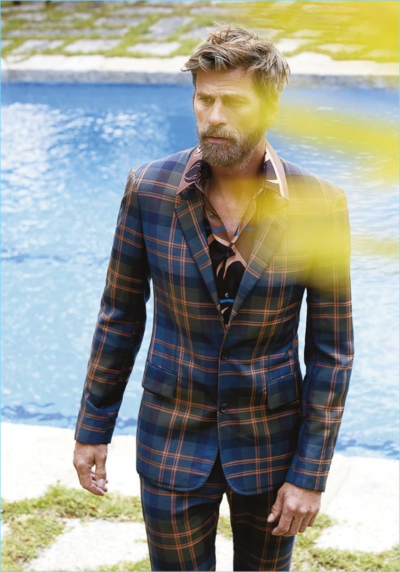 Mark Vanderloo stars in a fashion editorial for Gentleman magazine.