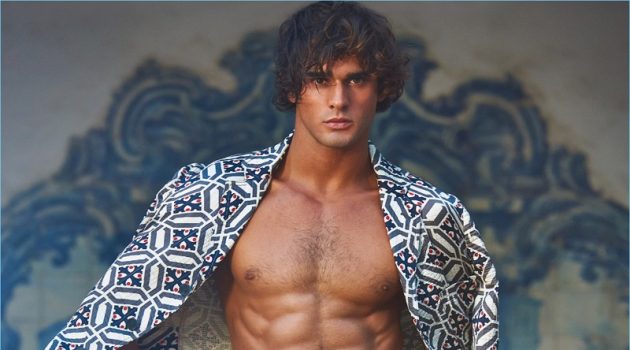 Marlon Teixeira Dons Giorgio Armani Looks for Made in Brazil Marlon Teixeira Dons Giorgio Armani Looks for Made in Brazil