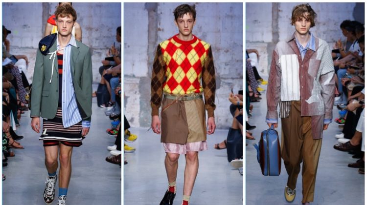 Marni presents its spring-summer 2018 men's collection during Milan Fashion Week.