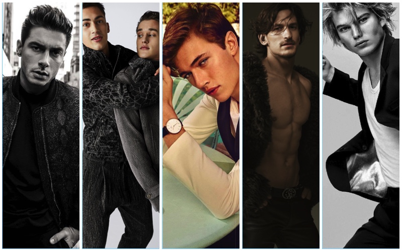 Discover the latest men's campaigns from Tatras, Emporio Armani, Daniel Wellington, Roberto Cavalli, and Paco Rabanne.