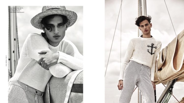 Esquire Turkey Sets Sail, Proposes Nautical Summer Style