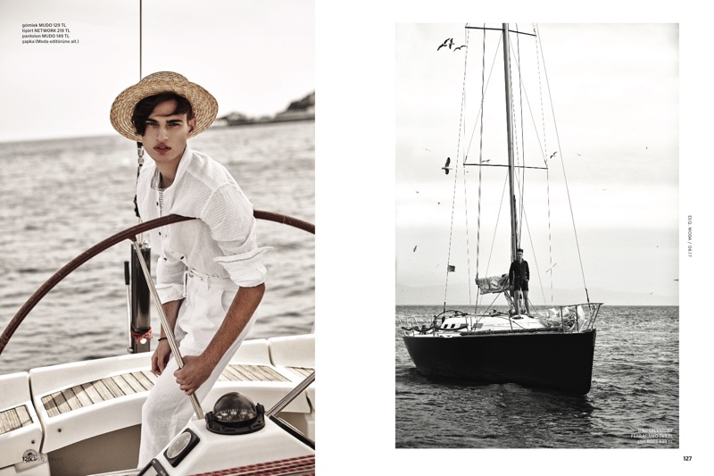 Esquire Turkey Sets Sail, Proposes Nautical Summer Style