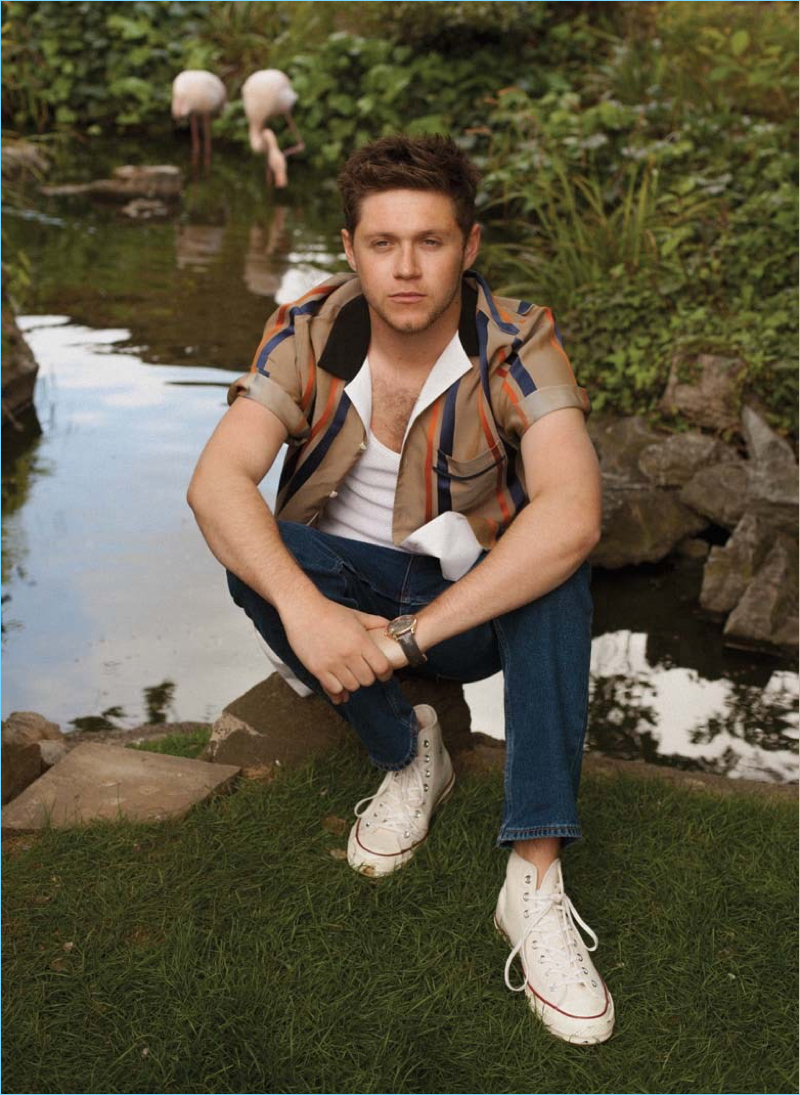 Sophie Mayanne photographs Niall Horan for Notion magazine.
