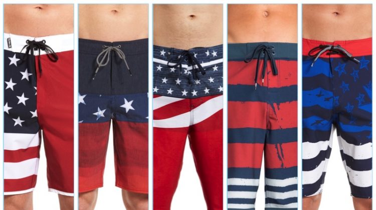 Celebrate July 4th with Patriotic Swimwear