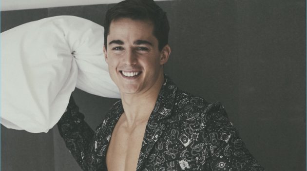 In Bed with the World's Hottest Math Teacher: Pietro Boselli for Wonderland Pietro Boselli connects with Wonderland magazine for a new shoot.