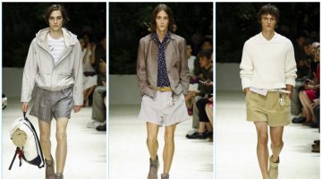 Salvatore Ferragamo presents its spring-summer 2018 men's collection during Milan Fashion Week.