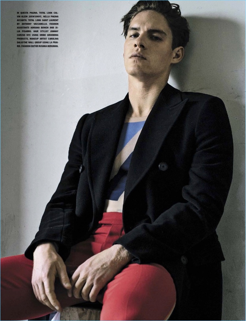 Good Genes: Tyler Clinton Stars in L'Uomo Vogue Photo Shoot – The ...