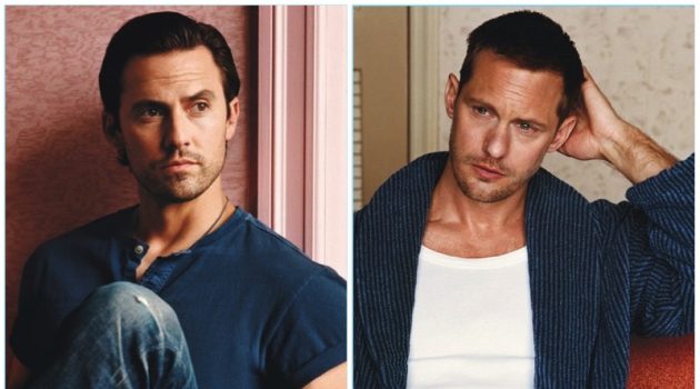 Milo Ventimiglia, Alexander Skarsgård + More TV Stars Pose for W Magazine Shoot Actors Milo Ventimiglia and Alexander Skarsgård appear in a photo shoot for W magazine.