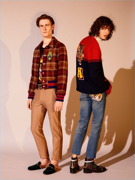 APROPOS Fall Winter 2017 Journal Matt and Akos Gucci Look 1