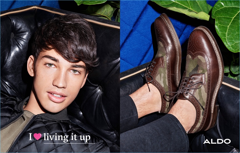 Jessey Stevens stars in Aldo's fall-winter 2017 advertising campaign.