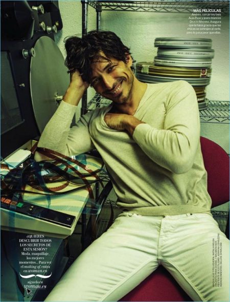Andres Velencoso Goes Hollywood for Woman Cover Shoot – The Fashionisto