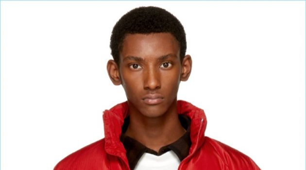 Corporate Persuasion: Get Into These New Balenciaga Arrivals Balenciaga Red Quilted Down Ripstop Jacket