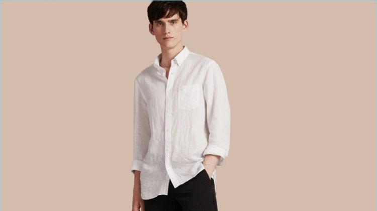 Burberry Cotton Poplin Chino Shorts