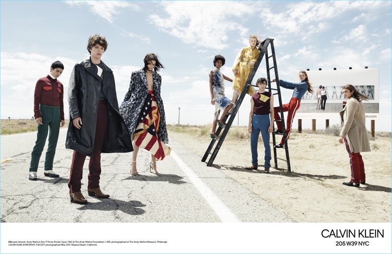 Willy Vanderperre photographs Calvin Klein 205W39NYC's fall-winter 2017 campaign. » Calvin Klein 205W39NYC Hits the Road for Fall '17 Campaign Willy Vanderperre photographs Calvin Klein 205W39NYC's fall-winter 2017 campaign.