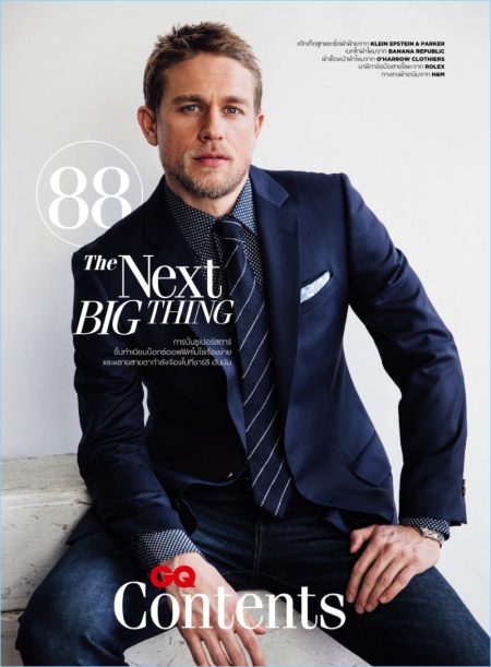 Charlie Hunnam 2017 GQ Thailand Contents Picture